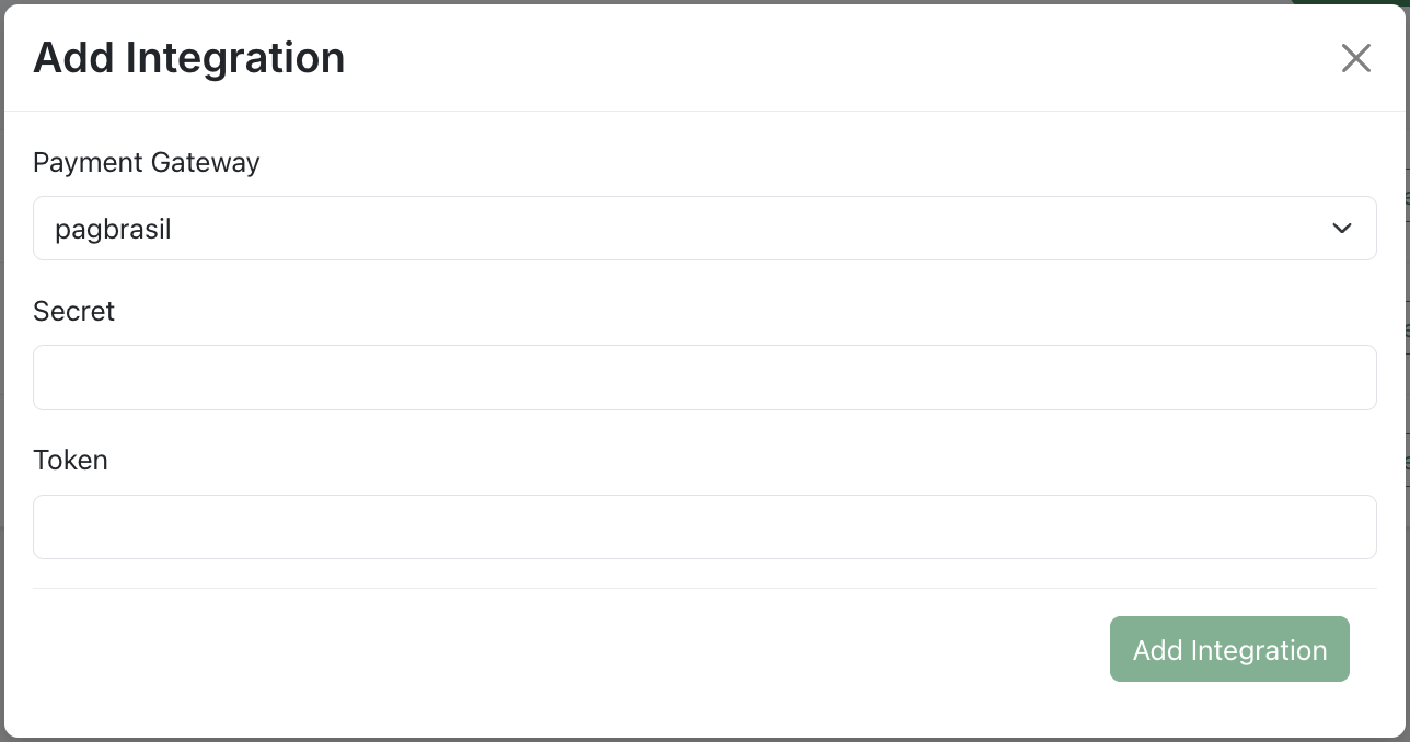 Pagbrasil integration